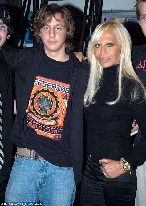 Donatella Versace son